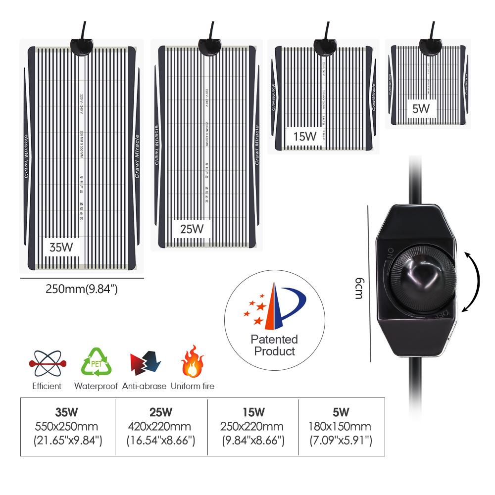 Materiał grafenowy UE/AU/UK/US – Heat Mat Seedling recenzja i cena